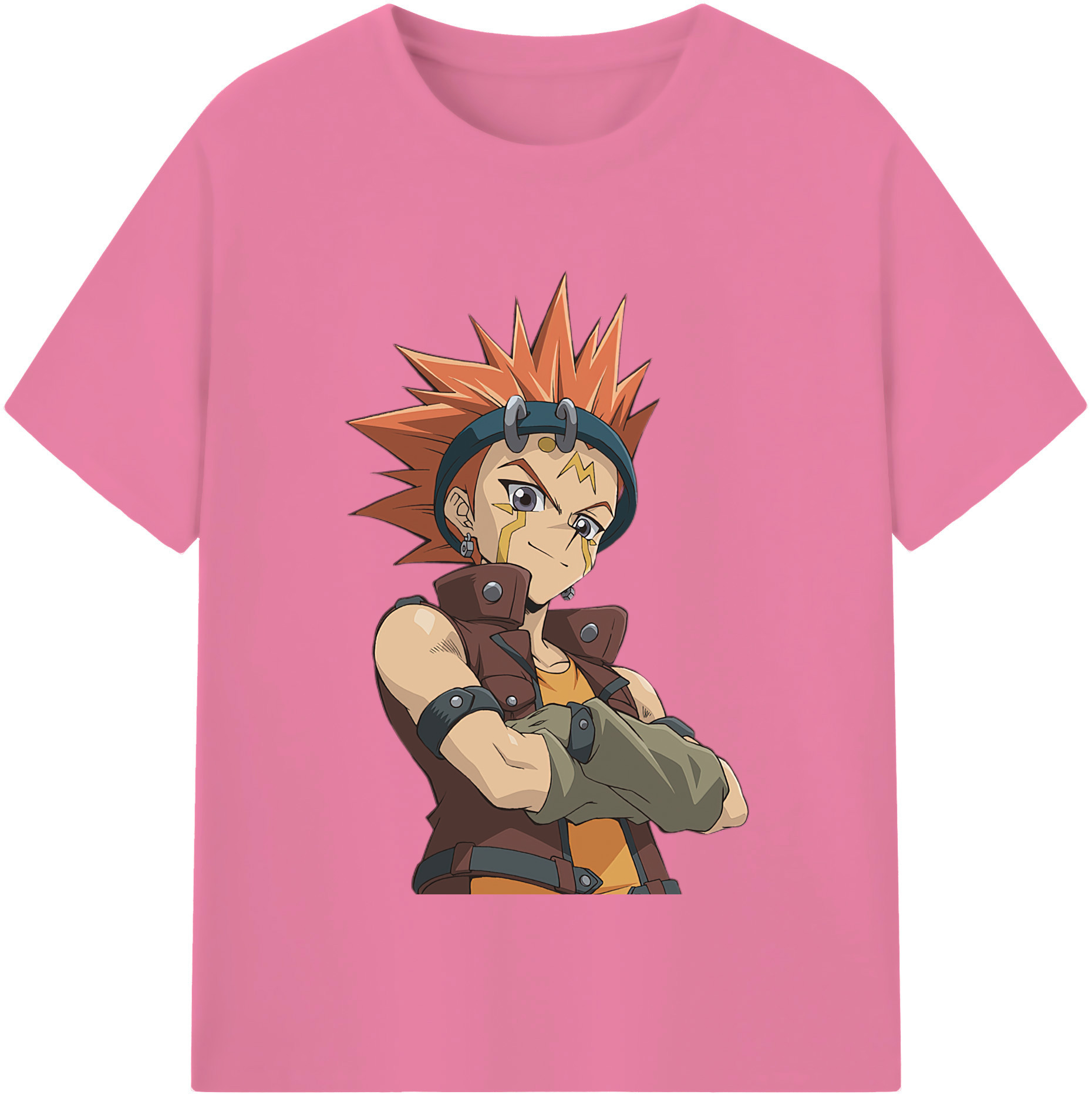 （画像用） 遊☆戯☆王 Yu-Gi-Oh! 綿100％半袖Tシャツ（フロントプリント）